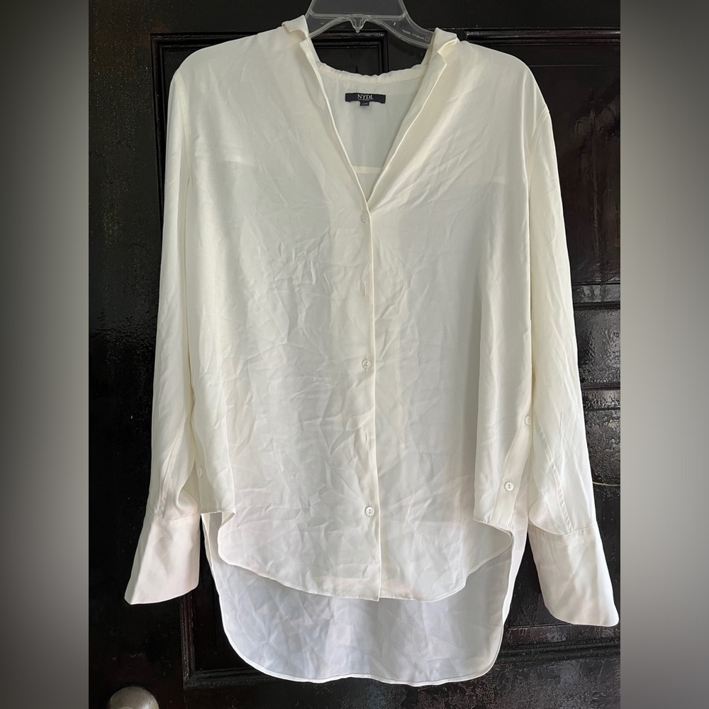 NYDJ White Blouse